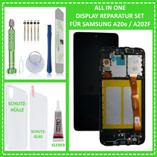 Lade das Bild in den Galerie-Viewer, LCD Display für Samsung Galaxy A20e 2019 SM-A202F Touch Screen Bildschirm + Rahmen