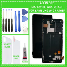 Lade das Bild in den Galerie-Viewer, LCD Display für Samsung Galaxy A40 SM-A405F Touch Screen Bildschirm + Rahmen