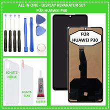Lade das Bild in den Galerie-Viewer, LCD Display für Huawei P30 Full HD Bildschirm Touch Screen Schwarz Black ELE-L29