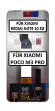 Lade das Bild in den Galerie-Viewer, LCD Display für Xiaomi Redmi Note 10 5G & Poco M3 Pro Touch Screen Schwarz Black