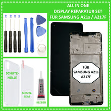Lade das Bild in den Galerie-Viewer, LCD Display für Samsung Galaxy A21s SM-A217F LCD Touch Screen Bildschirm + Rahmen
