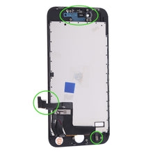 Lade das Bild in den Galerie-Viewer, LCD Display für iPhone 8 Retina HD Bildschirm Glas 3D Touch Screen Schwarz Black

