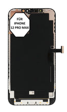 Lade das Bild in den Galerie-Viewer, LCD Display für iPhone 12 Pro Max Retina HD Bildschirm 3D Touch Screen in Schwarz Black
