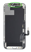 Lade das Bild in den Galerie-Viewer, LCD Display für iPhone 12 / 12 Pro Retina HD Bildschirm 3D Touch Screen in Schwarz Black
