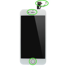 Lade das Bild in den Galerie-Viewer, LCD Display für iPhone 6 Plus VORMONTIERT Retina HD Bildschirm 3D Touch Screen Glas in Weiß White
